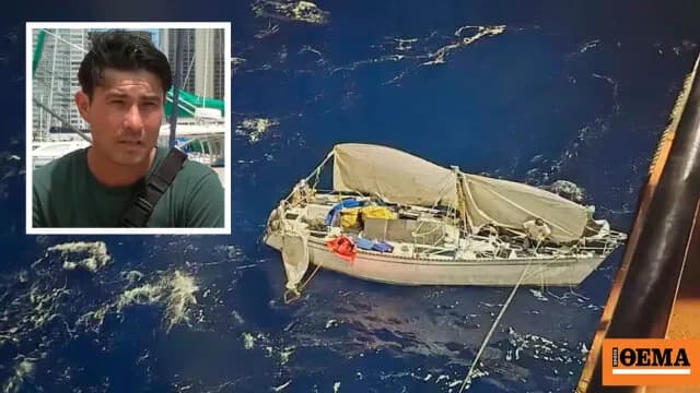 Ναυαγός επιβίωσε πάνω από έναν μήνα στον Ειρηνικό Ωκεανό