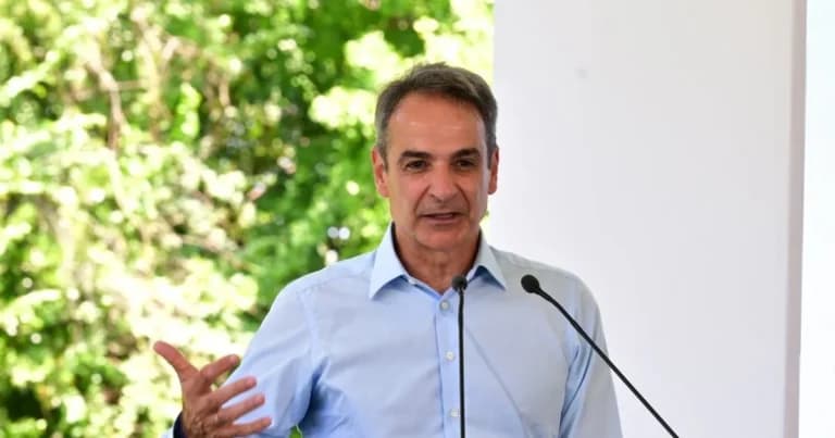 Ο Μητσοτάκης στο Αγαθονήσι: Μήνυμα κατά των διακινητών