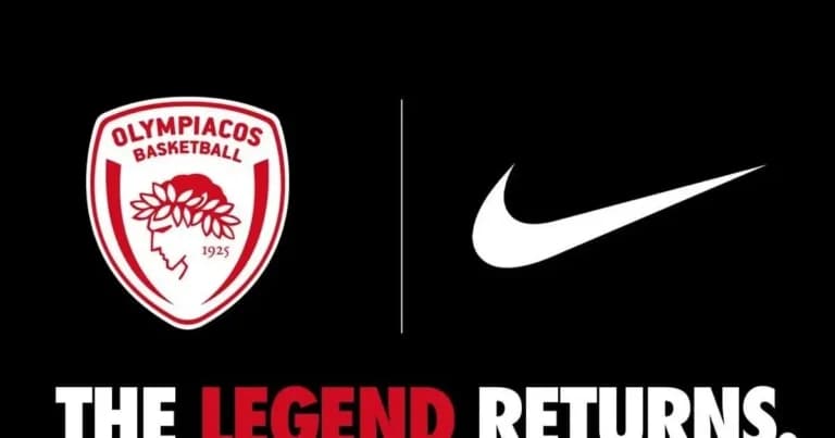 Ο Ολυμπιακός επιστρέφει στη Nike με συμβόλαιο 10 εκατ. ευρώ