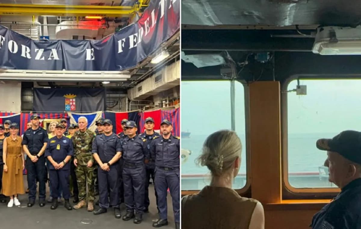 Η Κάγια Κάλλας επισκέφθηκε την επιχείρηση «Ασπίδες»