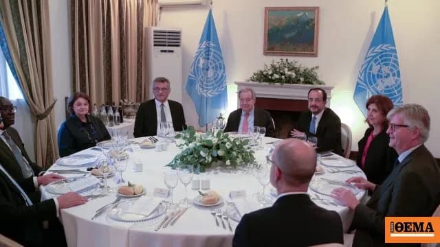 Ο Χριστοδουλίδης: «Δεν υπάρχει άλλη επιλογή» για το Κυπριακό