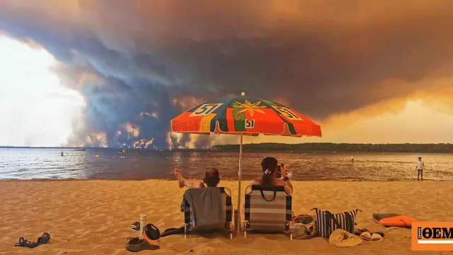 Πυρκαγιές στη Γαλλία: Εκκενώθηκαν 55.000 κοντά στο Μπορντό