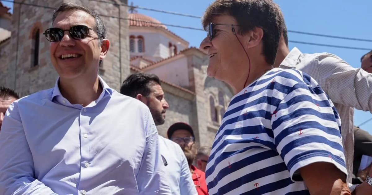 Ο Τσίπρας στη Λέσβο: «Τώρα Μιλάμε» με πολίτες