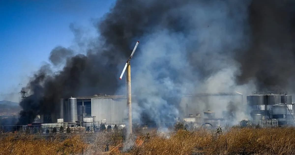 Νεκρός 25χρονος από έκρηξη σε εργοστάσιο ξιδιού στην Κόρινθο