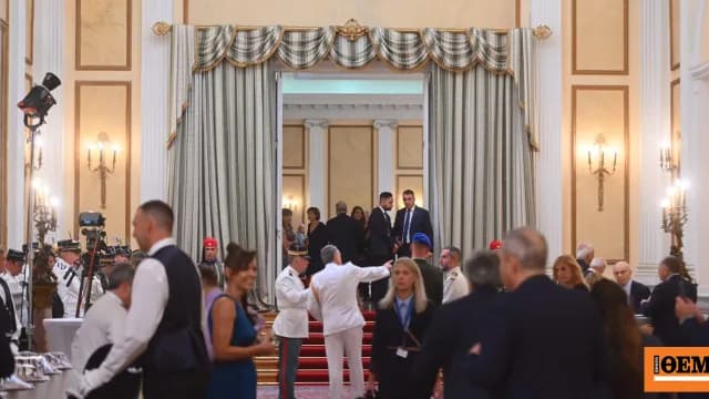 Η δεξίωση Τασούλα για την Αποκατάσταση της Δημοκρατίας