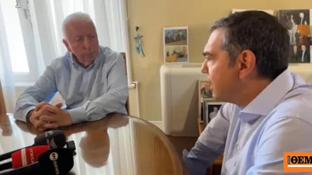 Η επίσκεψη Τσίπρα στη Λέσβο: Κριτική για τον αφθώδη πυρετό