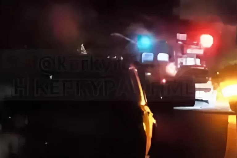 Μπουρίνι στην Κέρκυρα: Ξεριζώθηκαν δέντρα, διακοπές ρεύματος