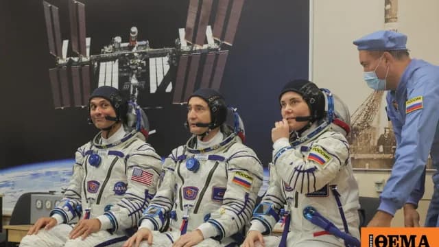 Το Soyuz MS-29 μετέφερε πλήρωμα στον Διεθνή Διαστημικό Σταθμό
