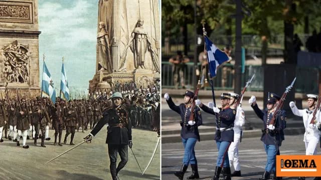 Ο ελληνικός στρατός στο Παρίσι, 107 χρόνια μετά το 1919