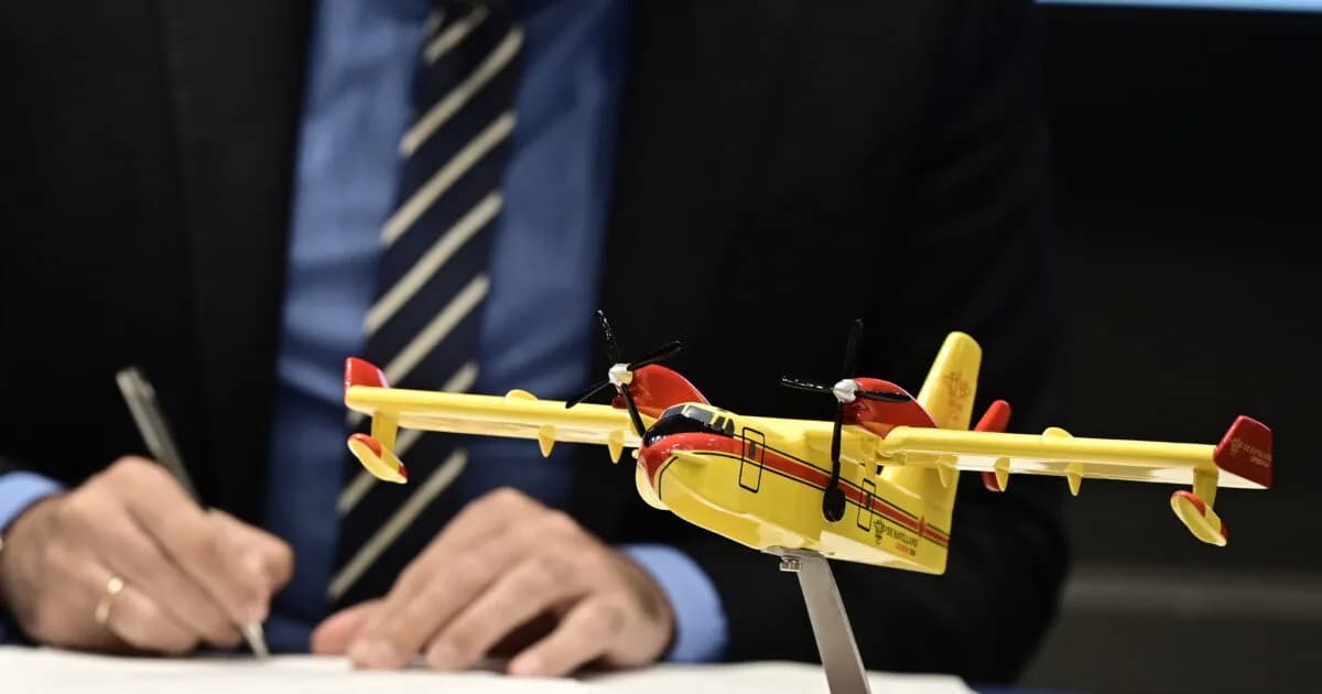 Η Ελλάδα πρώτη θα παραλάβει τα νέα Canadair CL-515