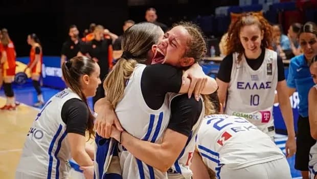 Η Εθνική Νέων Γυναικών εξασφάλισε την άνοδο στο Ευρωπαϊκό U20