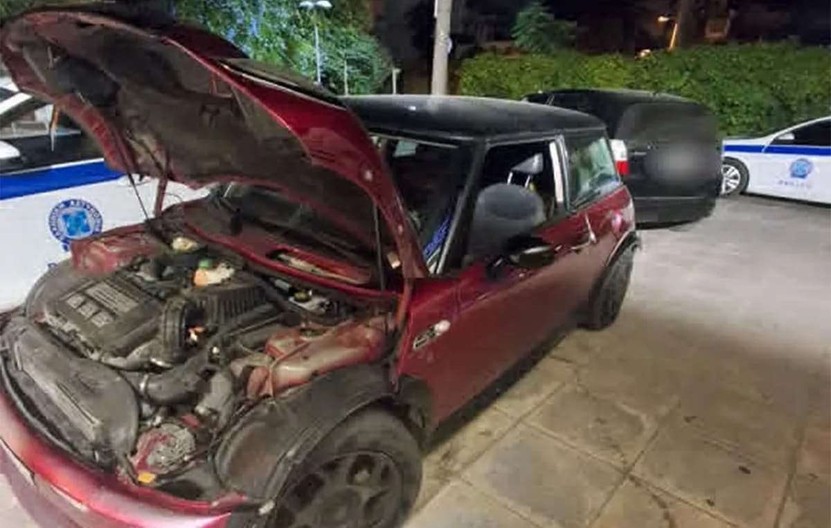 Η Άμεση Δράση εντόπισε 61 κιλά κάνναβης σε Mini Cooper