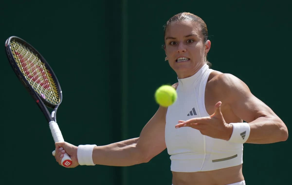 Η Σάκκαρη αποκλείστηκε από το Wimbledon στον τρίτο γύρο