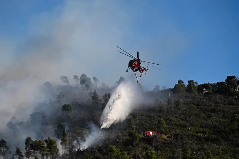 Ο Χάρτης δείχνει υψηλό κίνδυνο πυρκαγιάς σε 13 περιοχές