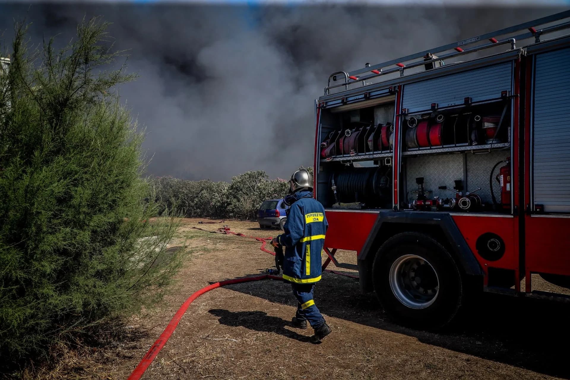 Νέα φωτιά στην Κέρκυρα: Συναγερμός στο Λιβάδι Ρόπα
