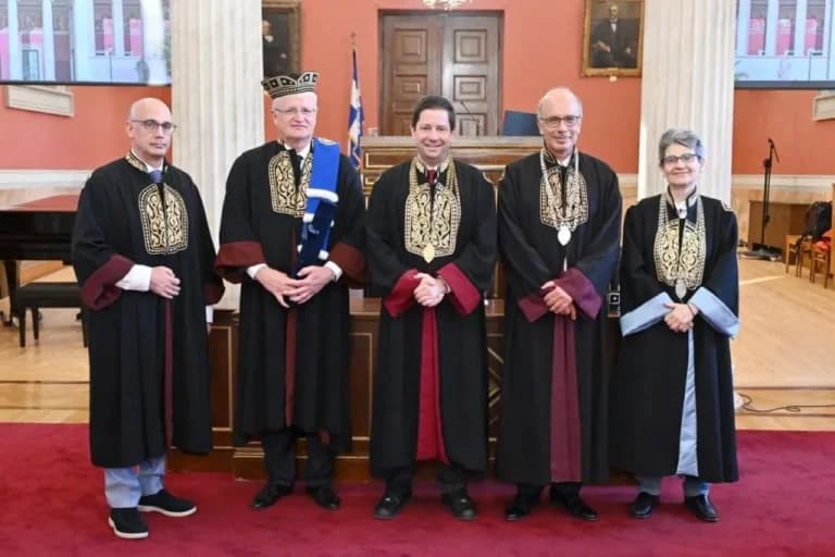 Ο Broering επίτιμος διδάκτορας στο Πανεπιστήμιο Αθηνών