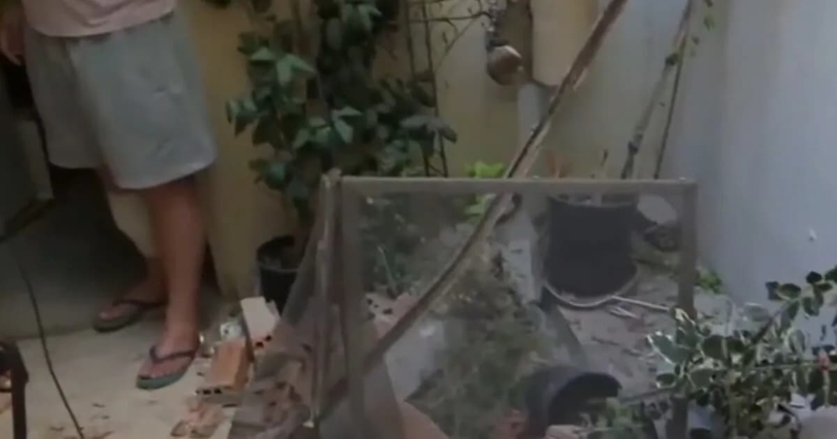 Κατάρρευση τοίχου στο Μαρούσι τραυμάτισε ιδιοκτήτη σπιτιού