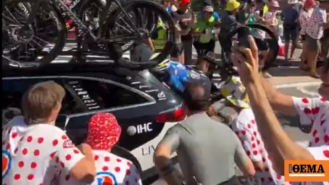 Ο Ρούμπιο εγκατέλειψε το Tour de France μετά από σύγκρουση
