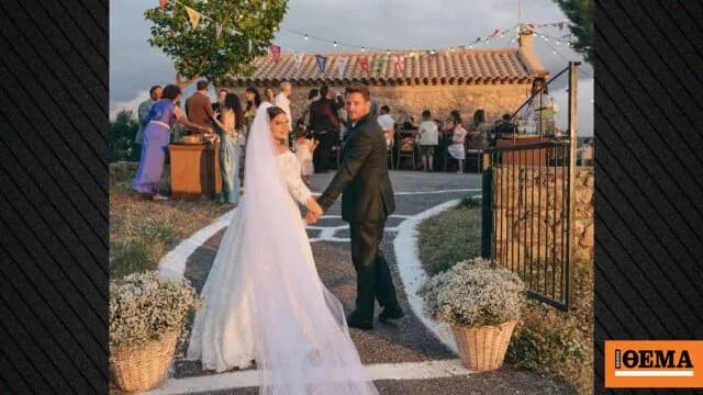 Ο γάμος της Δανάης Μπάρκα: νέες φωτογραφίες στο Instagram