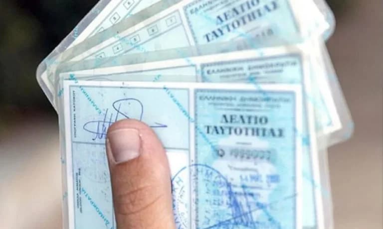 Οι παλιές ταυτότητες «κόβονται» για ταξίδια στο εξωτερικό