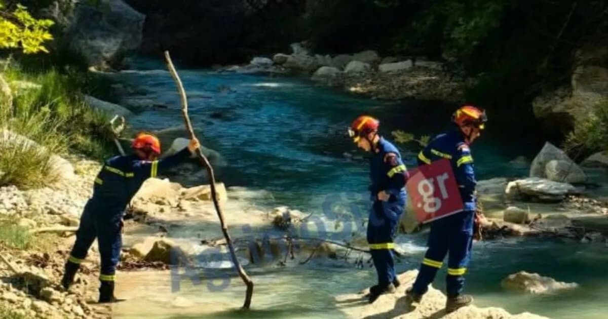 Νεκρός ο 40χρονος που παρασύρθηκε σε ράφτινγκ στη Βόνιτσα
