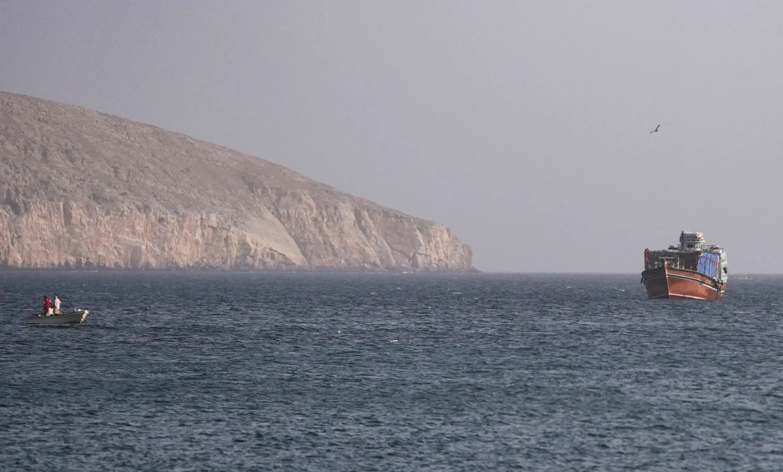 Το Ιράν ανέκοψε τέσσερα πλοία στα Στενά του Ορμούζ