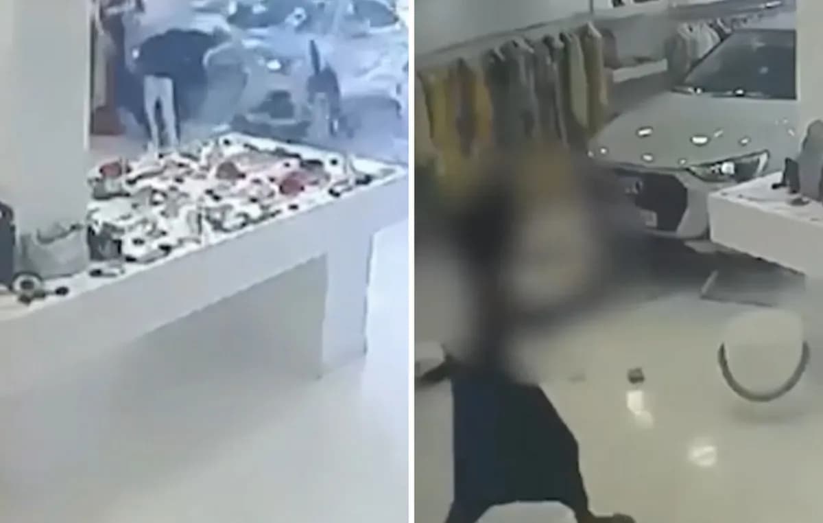Τρόμος: Αυτοκίνητο στα Βριλήσσια μπήκε σε κατάστημα