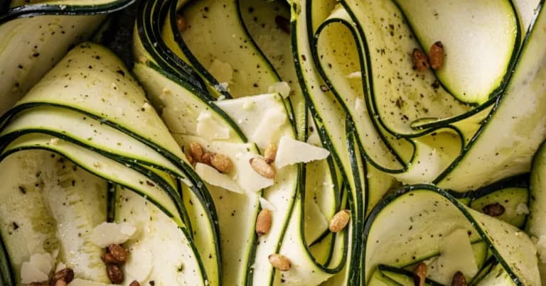 Το carpaccio κολοκυθιού, ιδανικό καλοκαιρινό πιάτο