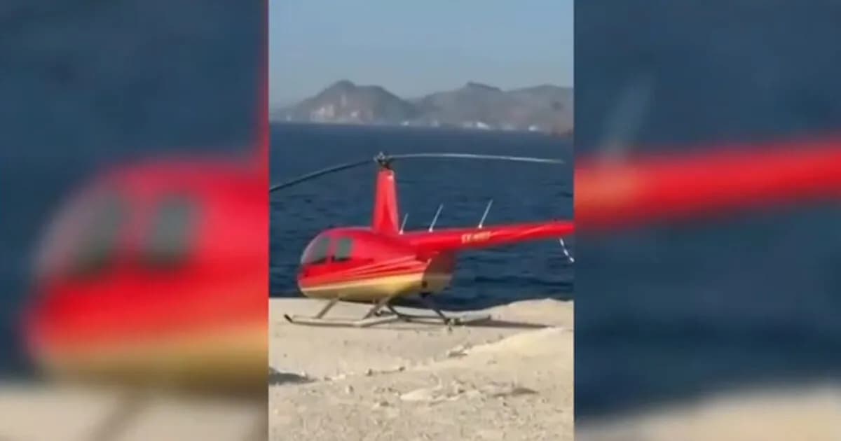 Το ελικόπτερο στο Σαρακήνικο προκαλεί εισαγγελική έρευνα