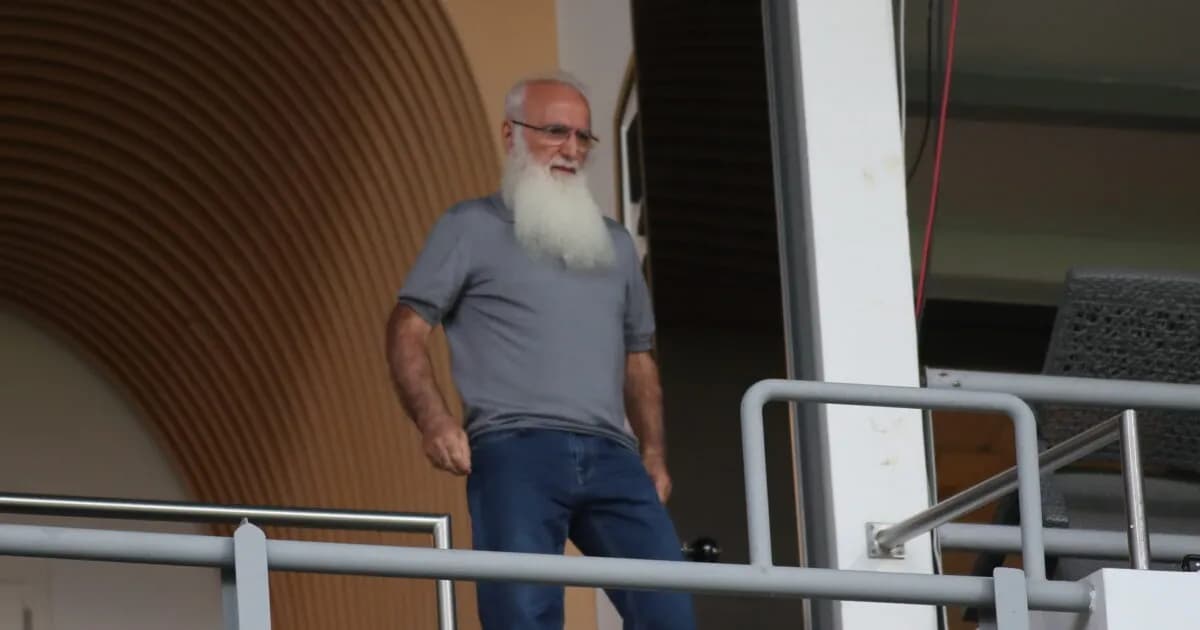 Ο Σαββίδης στην προπόνηση του ΠΑΟΚ πριν τον Ατρόμητο