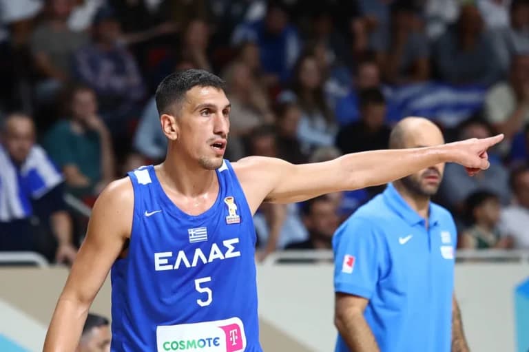 Η Εθνική Ελλάδας Μπάσκετ Κόντρα Στην Ισπανία Για Το Mundobasket