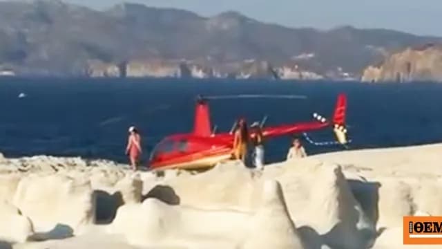 Ο πιλότος του ελικοπτέρου στο Σαρακήνικο κατέθεσε υπόμνημα
