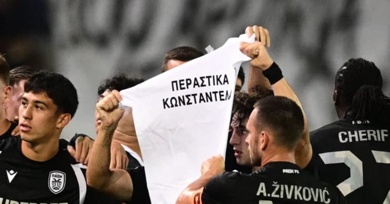 Ο ΠΑΟΚ τίμησε τον Κωνσταντέλια μετά τη ρήξη χιαστού
