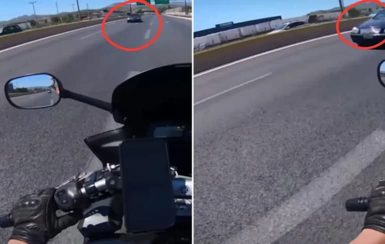 Η Mercedes έτρεχε στο αντίθετο ρεύμα της Αθηνών-Κορίνθου
