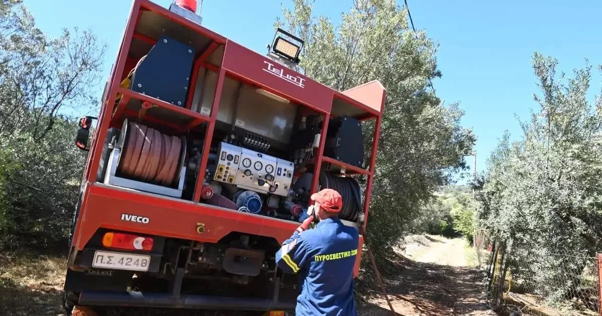 Πολύ υψηλός κίνδυνος πυρκαγιάς αύριο σε έξι περιφέρειες