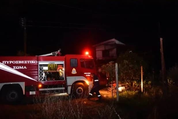 Δύο πυρκαγιές ξέσπασαν ταυτόχρονα σε Σέρρες και Καβάλα