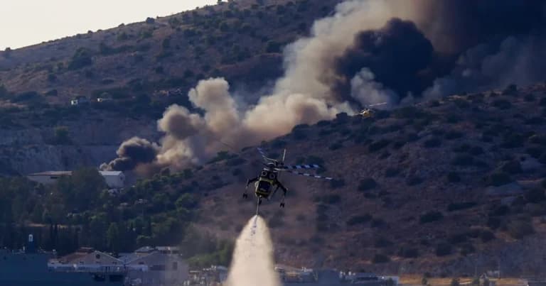 Η Πολιτική Προστασία κηρύσσει κίνδυνο πυρκαγιάς στην Κρήτη