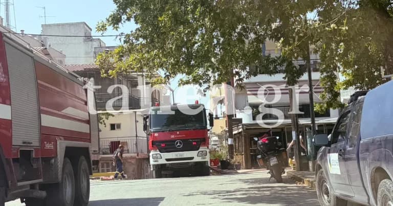 Ο ηλικιωμένος εντοπίστηκε αναίσθητος σε φωτιά στον Εύοσμο