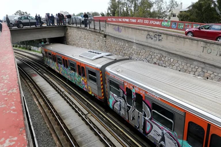 Κλειστοί σταθμοί στη Γραμμή 1 του Μετρό λόγω κλαδιών