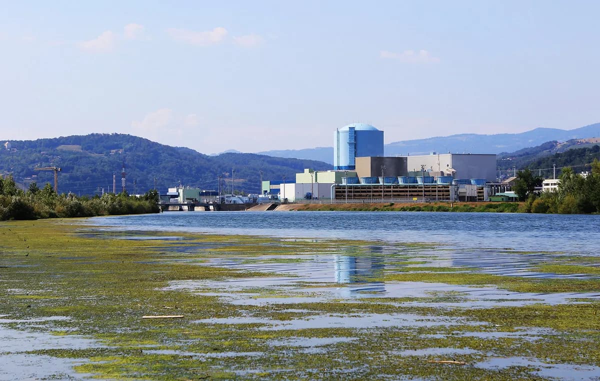 Η ξηρασία χτυπά τον πυρηνικό σταθμό Κόρσκο στη Σλοβενία