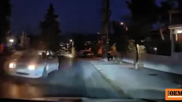 Ο οδηγός στη Νέα Ερυθραία απέφυγε μετωπική σύγκρουση