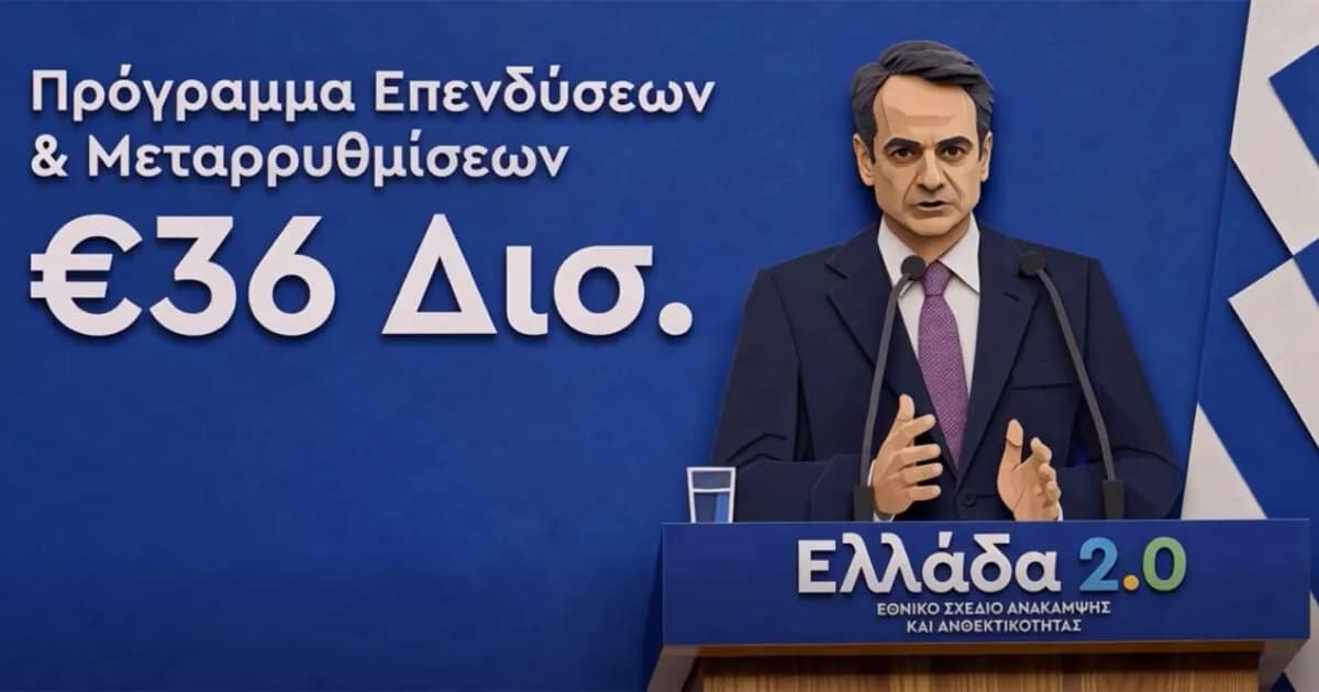 Ο Μητσοτάκης: Το Ταμείο Ανάκαμψης ολοκληρώνεται με βίντεο AI