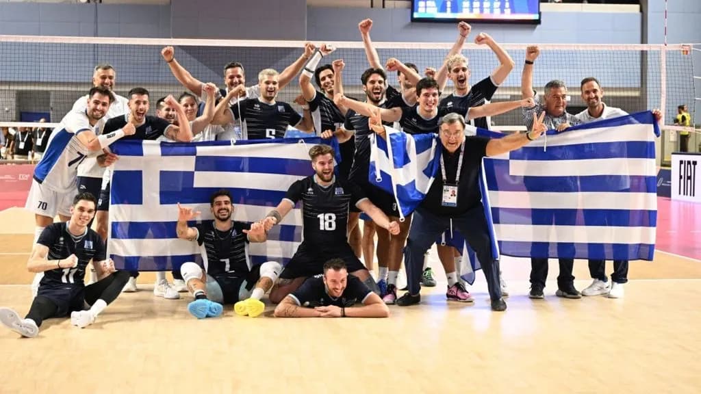 Η Εθνική βόλεϊ ανδρών στον τελικό των Μεσογειακών Αγώνων