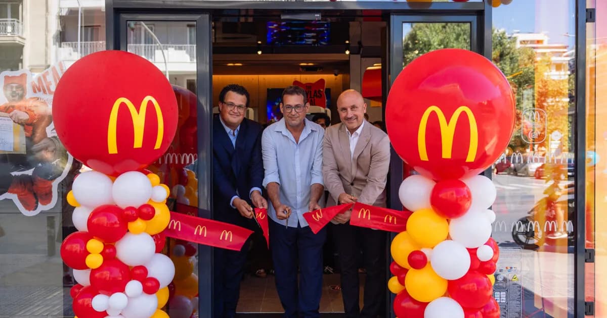 Η McDonald s ανοίγει νέο εστιατόριο στη Θεσσαλονίκη