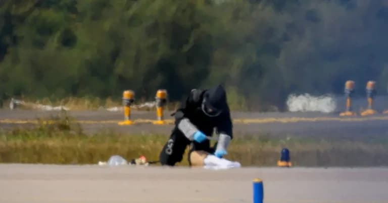 Το drone με εκρηκτικά απειλεί ουκρανικό Antonov στη Λειψία