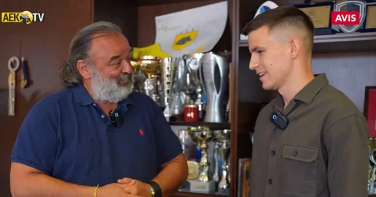 Ο Μίλαν Βιτάλις επίσημα στην ΑΕΚ με συμβόλαιο έως το 2030