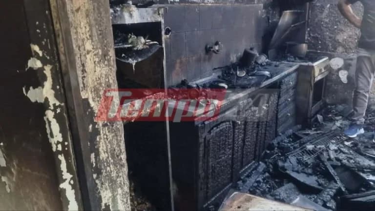 Η Τραγωδία στην Αχαΐα: Νεκρός 63χρονος από φωτιά σε σπίτι