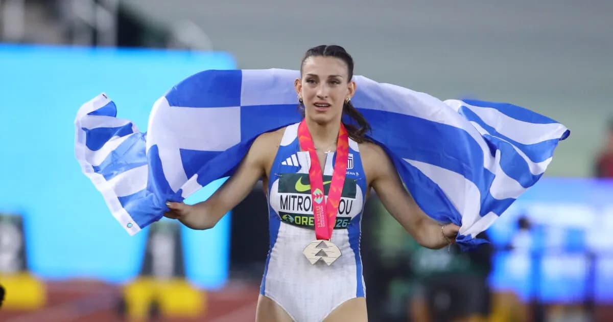 Η Έβελυν Μητροπούλου κατέκτησε ασημένιο μετάλλιο στο Κ20