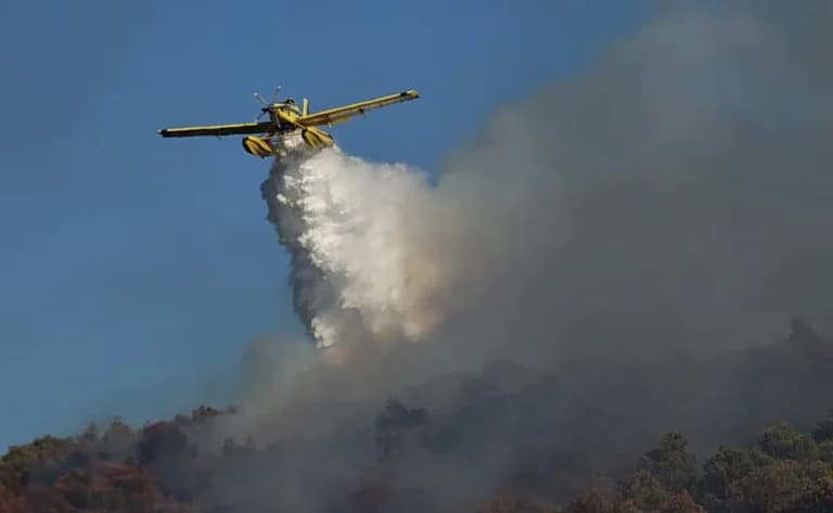 Φωτιά στον Άγιο Αντώνιο Κιλκίς: Επιχειρούν 3 αεροσκάφη