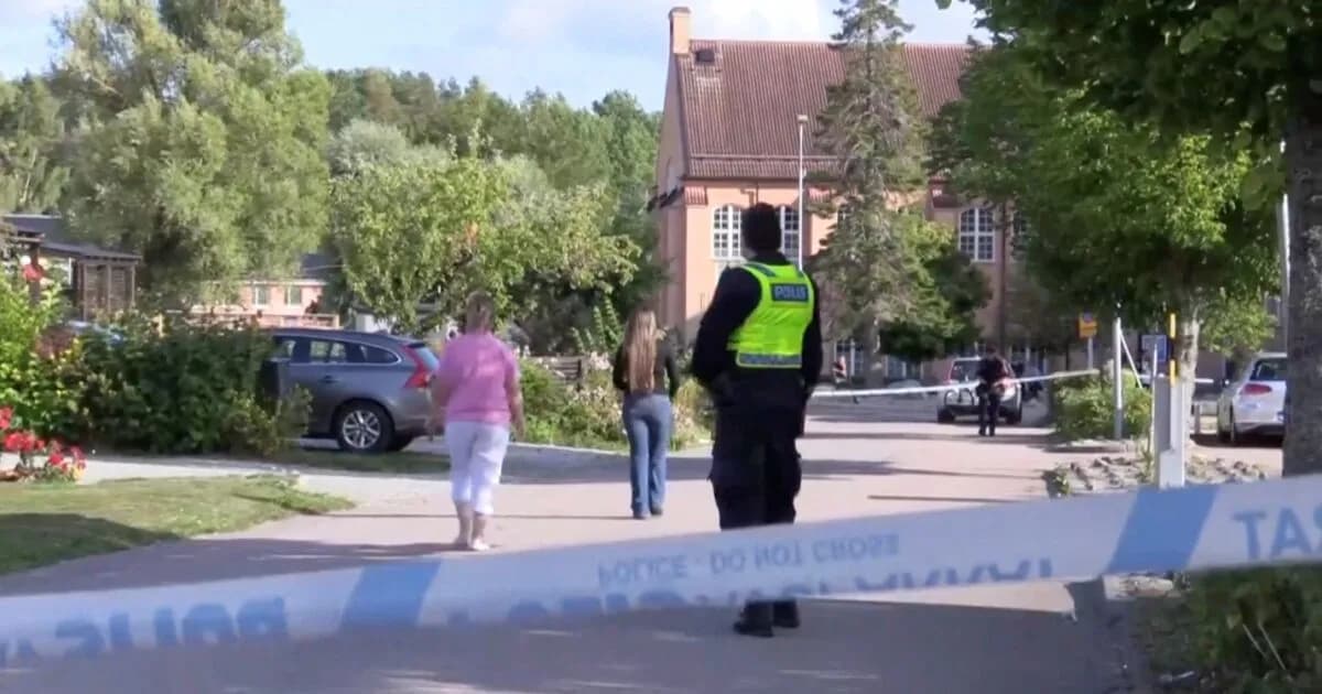 Η Σουηδία σοκαρισμένη από επίθεση με σπαθί σε σχολείο